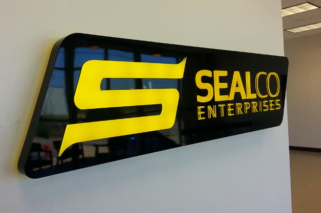 New Lobby Sign & Directional Signs for SealCo: A Stellar Transformation