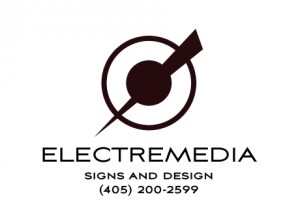 Electremedia logo for iPhone startup screen.